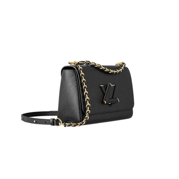 LV Medium Black Epi Grain Leather Matte Cross Shoulder Bag - Image 2
