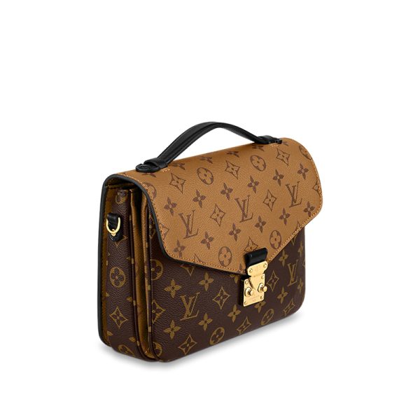 LV Classic Vintage Canvas Handheld Shoulder Bag - Image 2