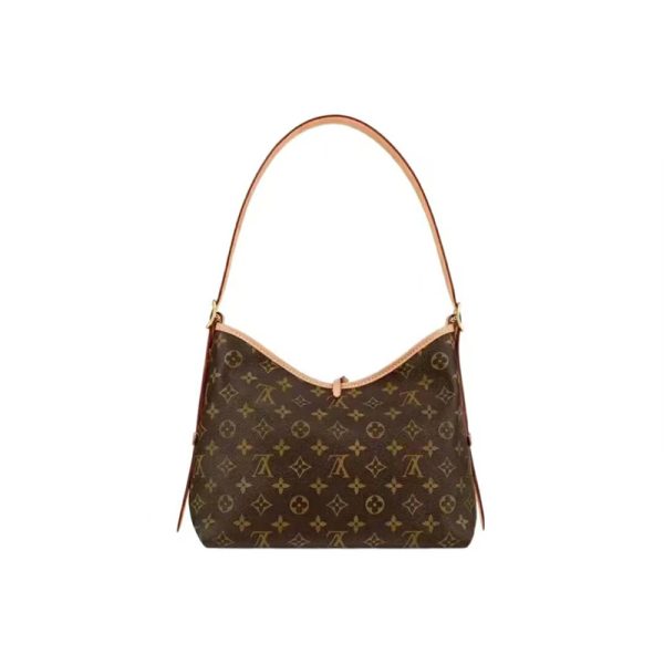 LV Brown Small Classic Vintage Canvas Shoulder Bag - Image 2