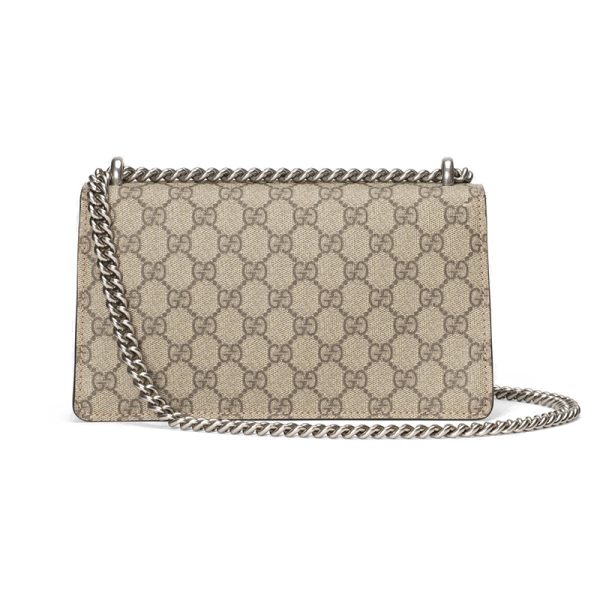 Gucci small canvas double G tiger head buckle shoulder crossbody bag - Image 2