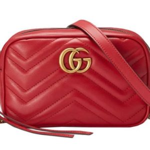 Gucci red crossbody bag