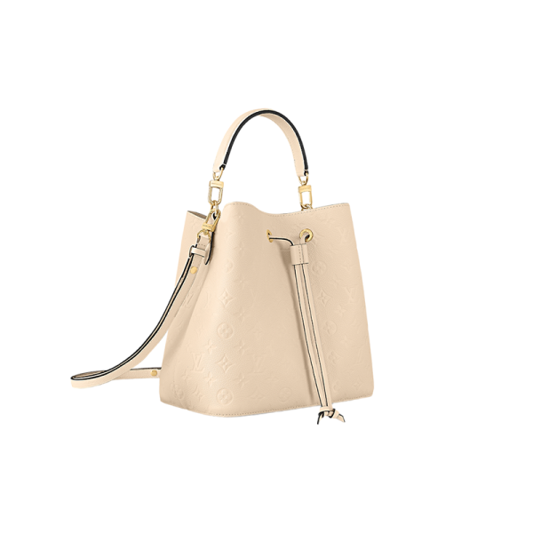 LV medium cream beige grain cowhide single shoulder diagonal cross bag - Image 2