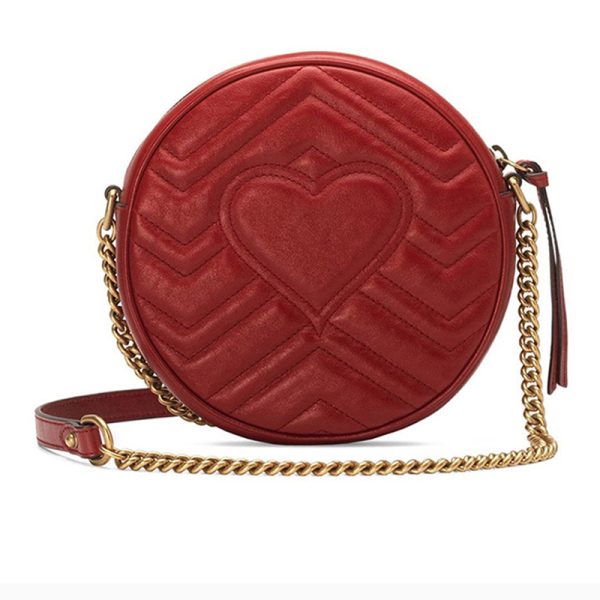 Gucci Mini Bull Leather Round Chain Shoulder Slant Bag - Image 2