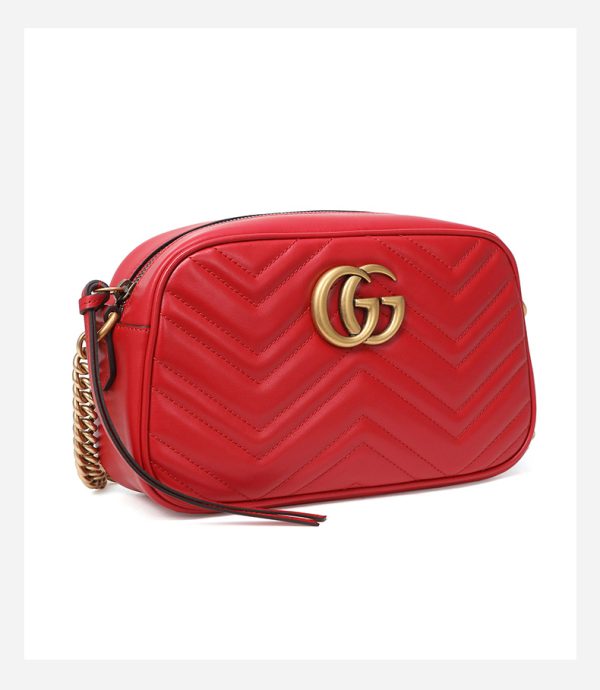 Gucci small cowhide classic double G chain bag - Image 2
