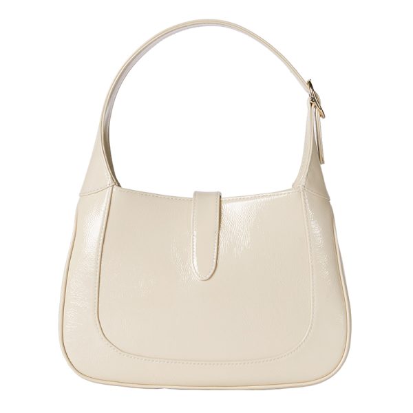 Gucci small ivory patent leather handbag - Image 2