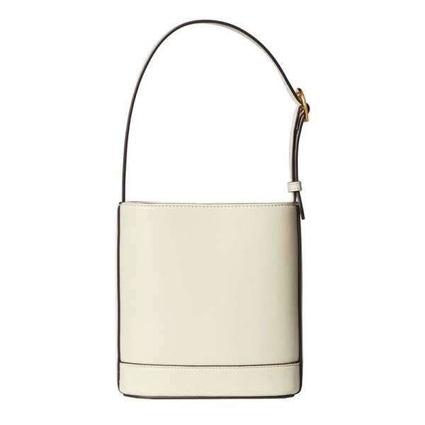 Gucci small white leather bucket handbag - Image 2