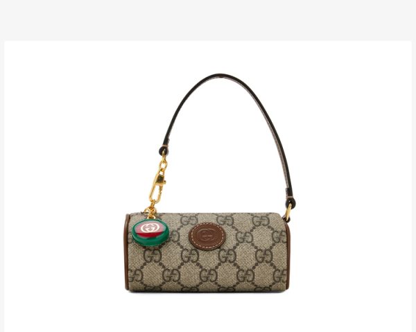 Gucci printed canvas mini handbag