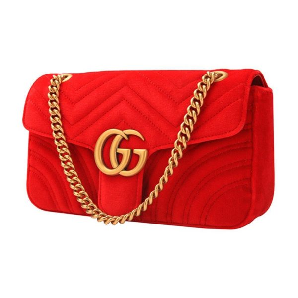 GUCCI Red Shoulder Bag - Image 2