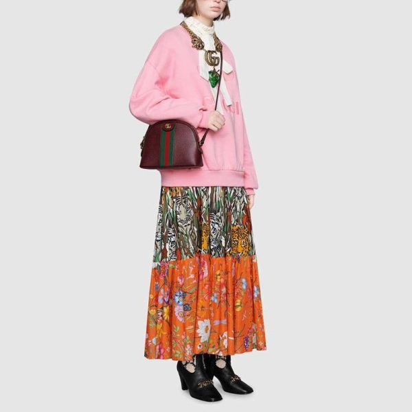 GUCCI Red Shoulder Bag - Image 3