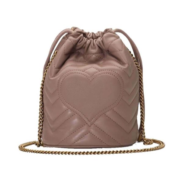 Gucci Mini Khaki Bucket Shoulder Bag - Image 2
