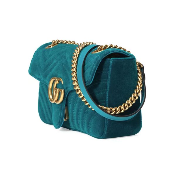 Gucci suede wavy cross shoulder bag - Image 2