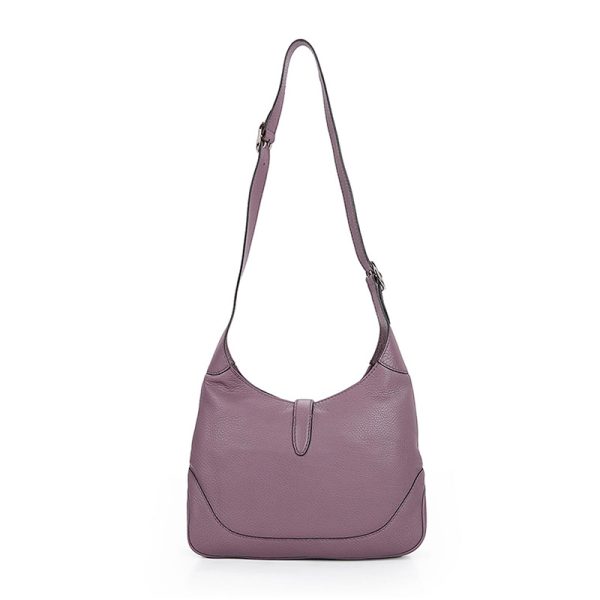 Gucci Purple Leather Cross Shoulder Bag - Image 2