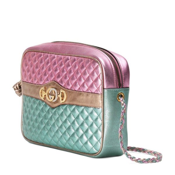 Gucci Color blocked Leather Shoulder Cross Bag - Image 2