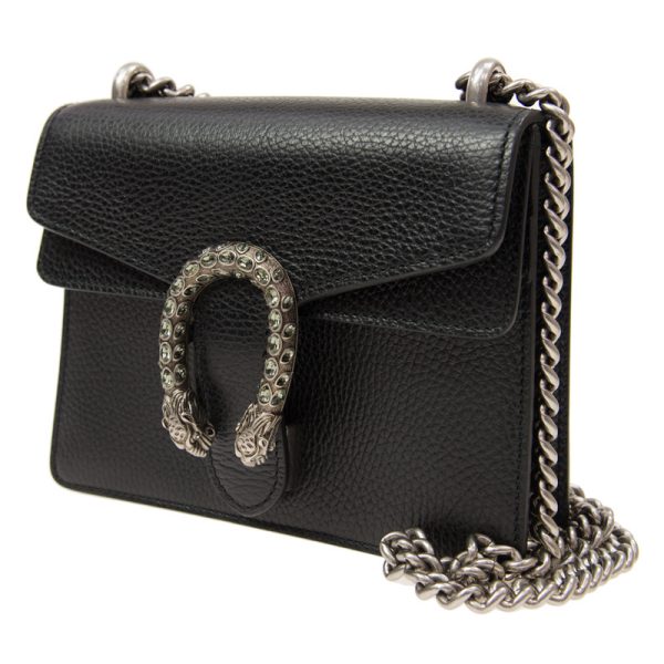 Gucci black cowhide shoulder bag - Image 2