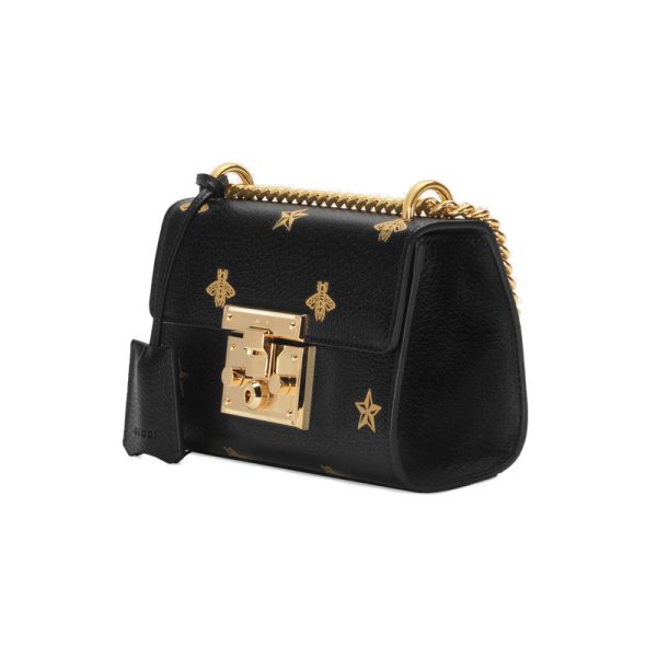 Gucci black cowhide chain shoulder bag - Image 2