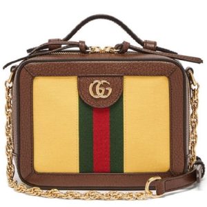 Gucci color blocked shoulder bag