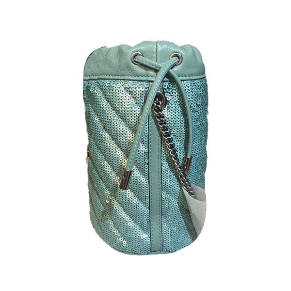 Gucci Mint Green Bucket Bag - Image 2