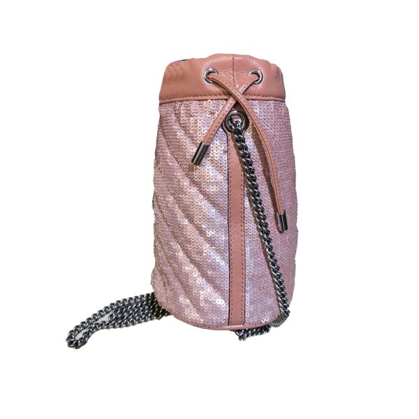 Gucci Pink Bucket Bag - Image 2