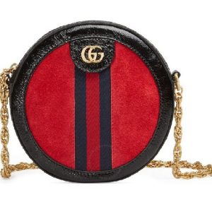 Gucci black fabric shoulder bag