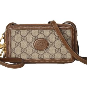 Gucci color blocked shoulder bag