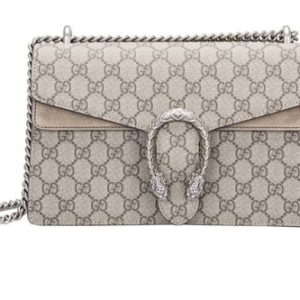 Gucci camel canvas shoulder bag