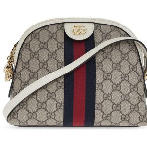 Gucci printed canvas shoulder bag