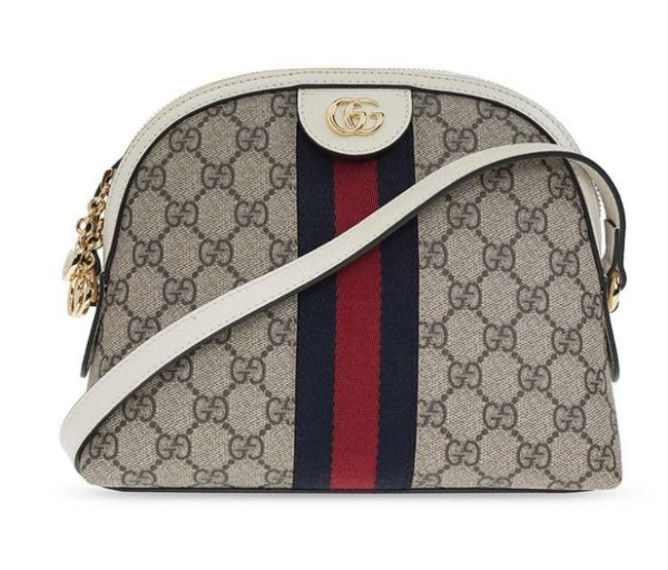 Gucci printed canvas shoulder bag
