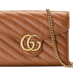 Gucci Brown Canvas Shoulder Bag