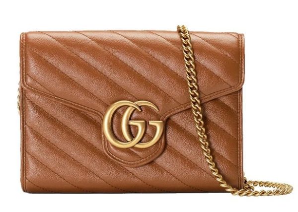 Gucci Brown Canvas Shoulder Bag