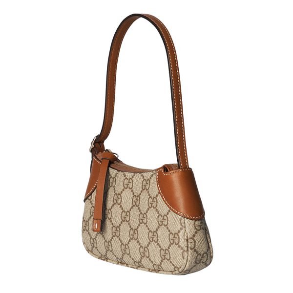 Gucci Mini Brown Shoulder Bag - Image 2