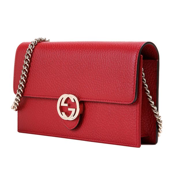 Gucci cowhide chain shoulder crossbody bag - Image 2
