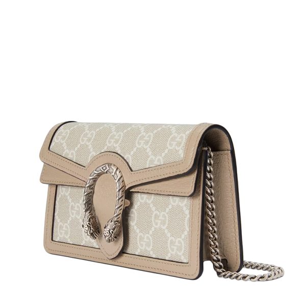 Gucci mini beige canvas shoulder bag - Image 2
