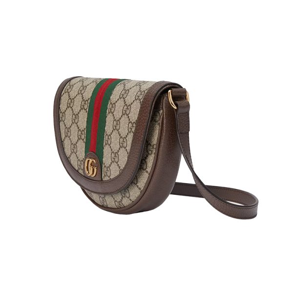 Gucci Mini Beige/Ebony Canvas/Leather Shoulder Bag - Image 2
