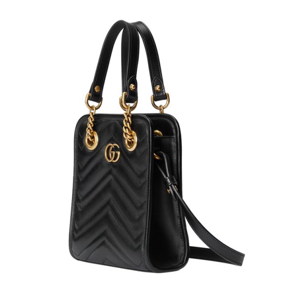 Gucci Mini Leather Handbag - Image 3