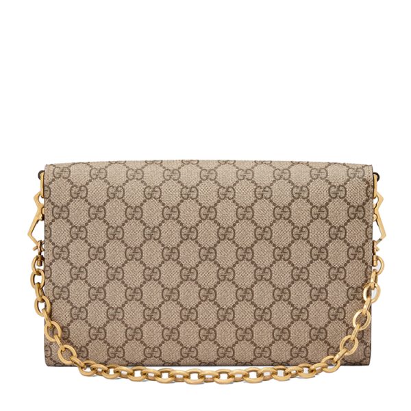 Gucci small canvas/leather handbag - Image 2