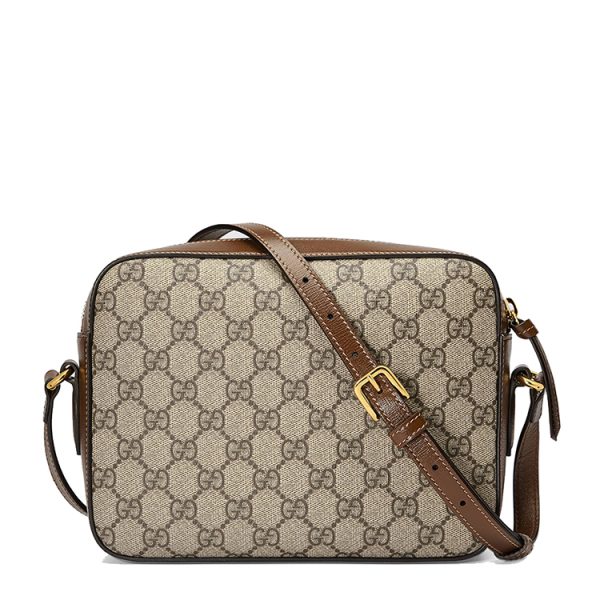 Gucci Small Canvas/Leather Shoulder Bag - Image 2