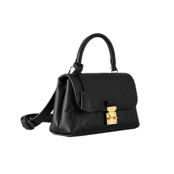 LV Mini Black Grain Leather Shoulder Bag - Image 2