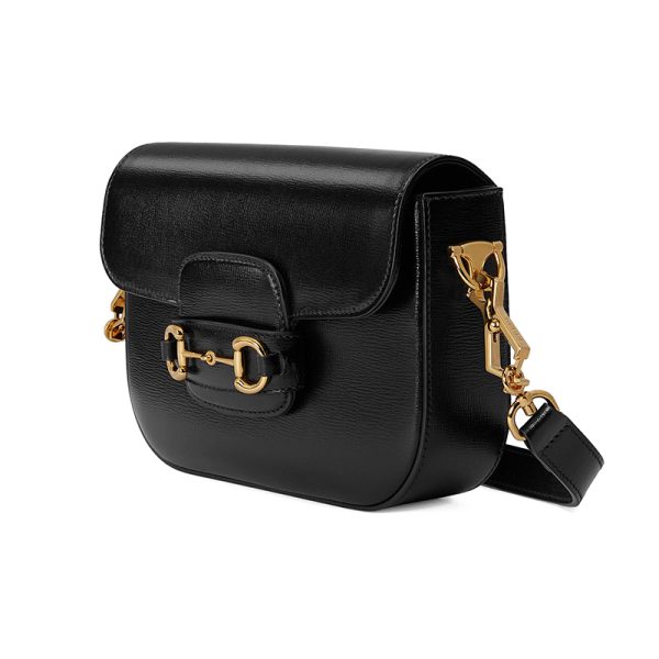 Gucci Mini Black Leather Shoulder Bag - Image 2