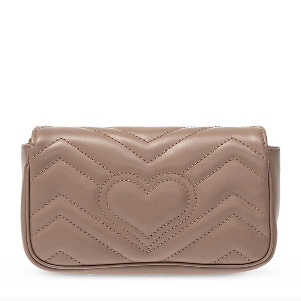 Gucci Mini Leather Shoulder Bag - Image 4