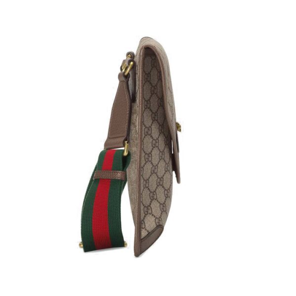 Gucci canvas/leather GG medium mailman bag - Image 2