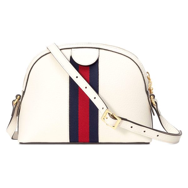 Gucci white leather handbag, crossbody shoulder bag - Image 2