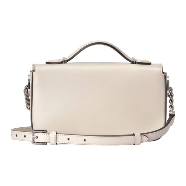 Gucci white leather crossbody shoulder bag - Image 2
