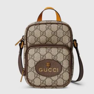 Gucci color blocked shoulder bag