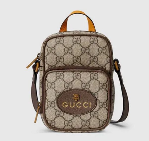 Gucci color blocked shoulder bag