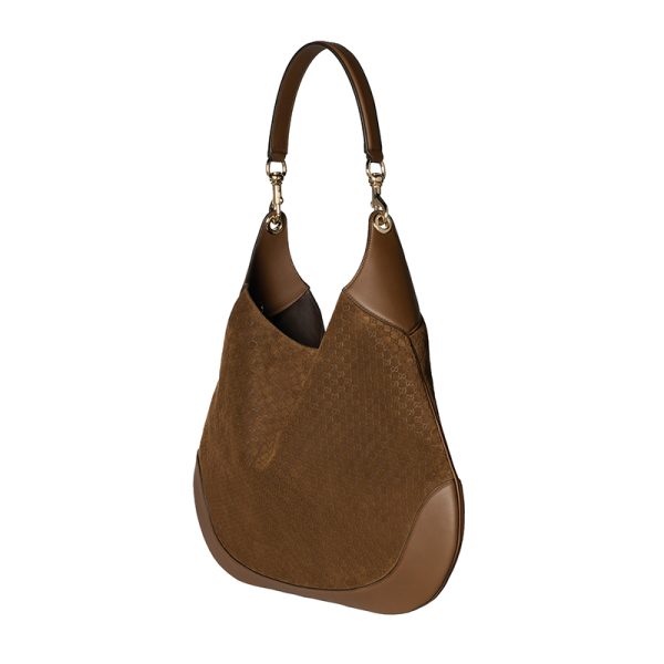Gucci Medium Brown Leather Shoulder Bag - Image 2