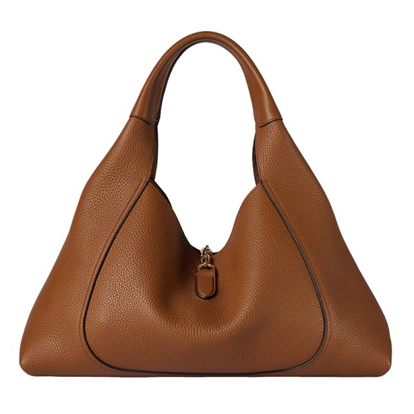 Gucci Brown Leather Shoulder Bag - Image 2