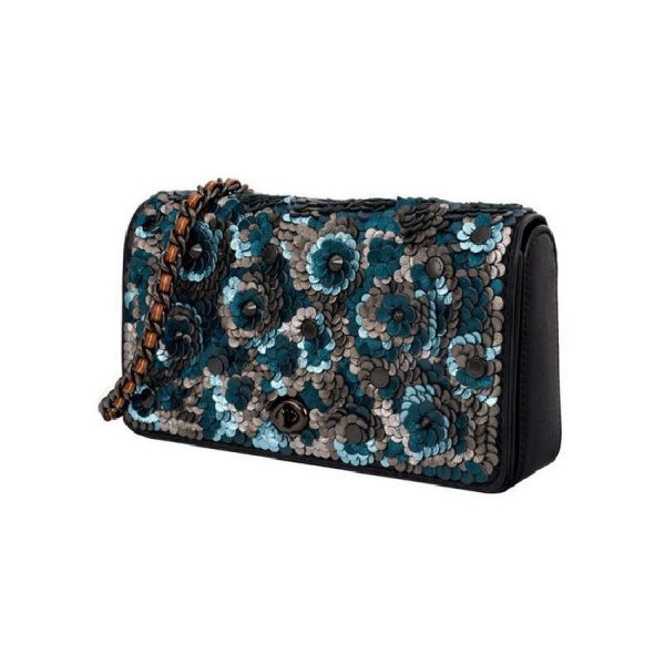 Coach Blue Shoulder Bag - Image 2