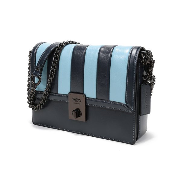 Coach Leather Hatton Small Square Handheld Shoulder Bag - Image 2