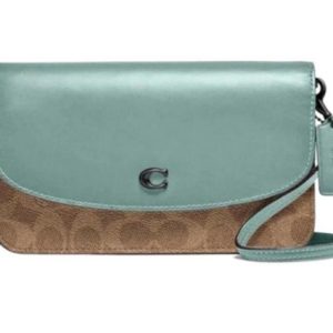 Coach canvas shoulder bag