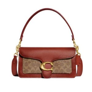Coach leather shoulder bag
